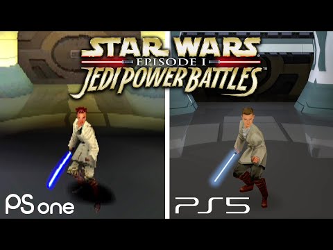 Comparing ORIGINAL vs REMASTER: Jedi Power Battles
