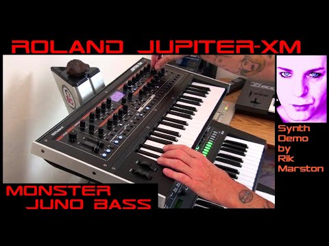Roland Jupiter-Xm Monster Juno Bass ZENcore Synthesizer Rik Marston