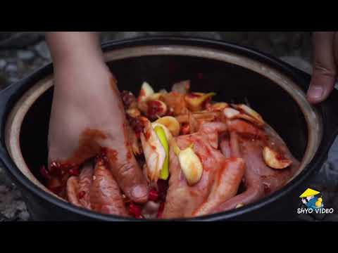 【Shiyo video】2 miếng thịt lợn nấu mận v&agrave; rau