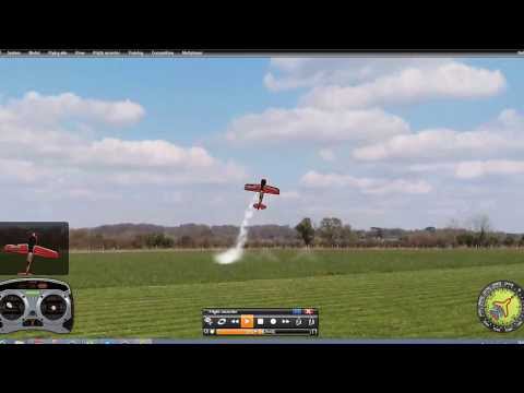Phoenix rc 4 beginner makes 3d with "The Beast" by Hangar 9 (new)