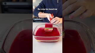 ESSA SOBREMESA FÁCIL É PERFEIRO PARA FAZER PRA FAMÍLIA! GELATINA COLORIDA 🌈 #receitas #sobremesa