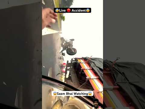 Live🔴Accident KTM RC 390 🏍️😰| super Bike crash video💔| ktm accident video😰#ktm #crash #shorts