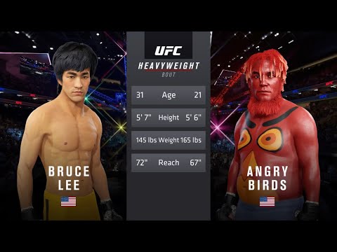 UFC4 | Bruce Lee vs. Angry Birds (EA Sports UFC 4)