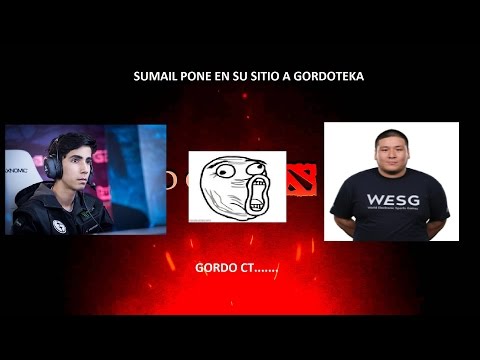 Sumail pone en su sitio a Gordoteka :D ...!!!