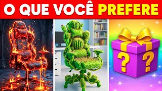 O Que Você Prefere...? Edição Presente Misterioso 🎁😍 Herói Quiz