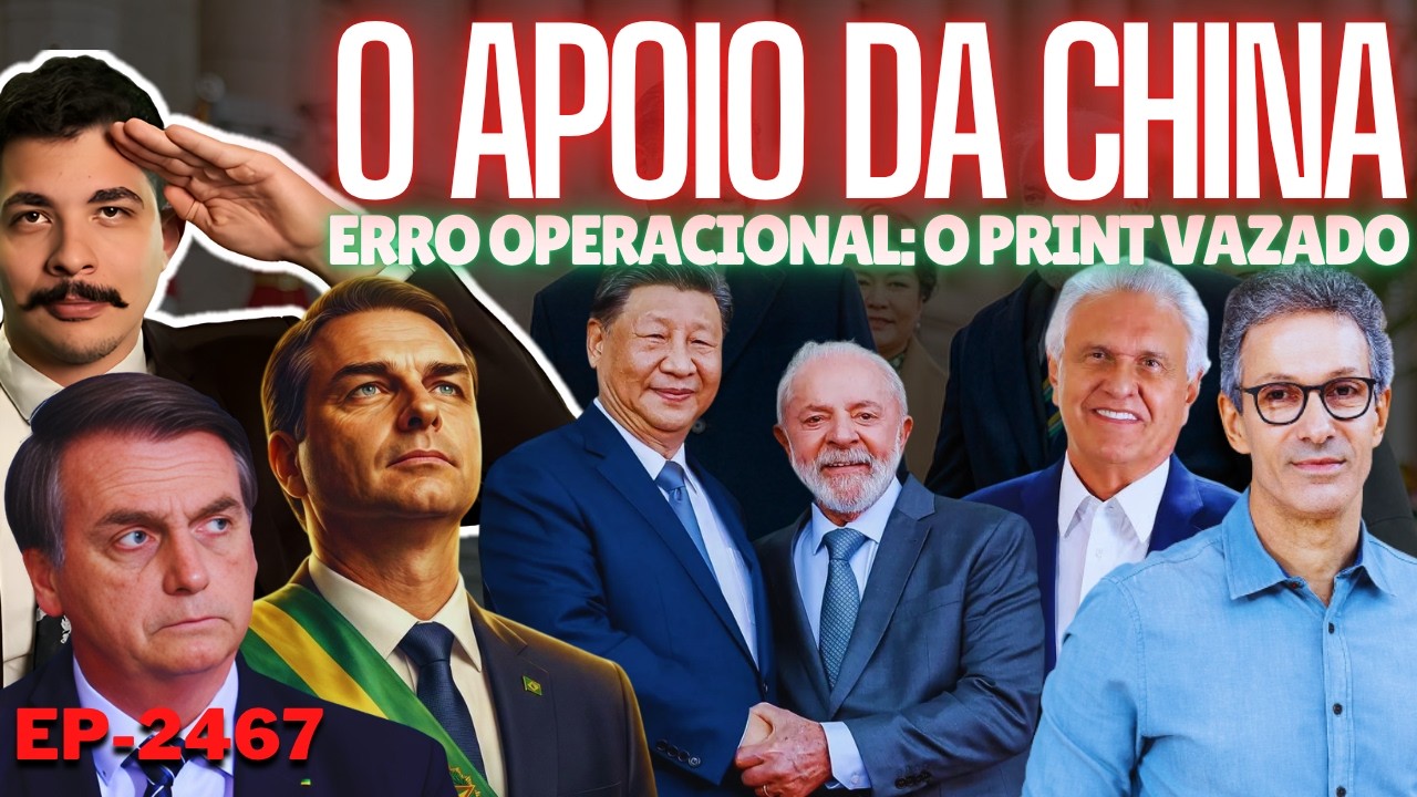 Apoio da CHINA: Lula PERDEU a Narrativa + Erro Operacional: o PRINT VAZADO + 3ª VIA Tá Cada Dia PIOR