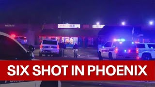 Six shot at Phoenix business