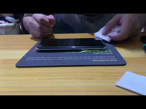 TMax UV Dome Screen Protector Installation on P40 pro