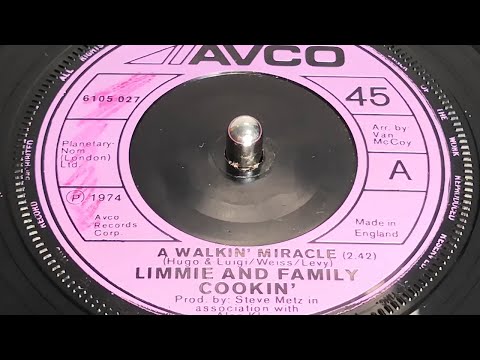 Limmie & Family Cookin' - A Walkin' Miracle (1974 7" Single)
