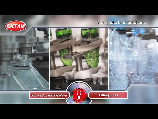 WATER AND SPARKLING WATER Filling Lines