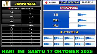 🔴LIVE DRAW SGP SABTU 17 OKTOBER 2026 | LIVE DRAW SGP HARI INI | LIVE SGP | LIVE 