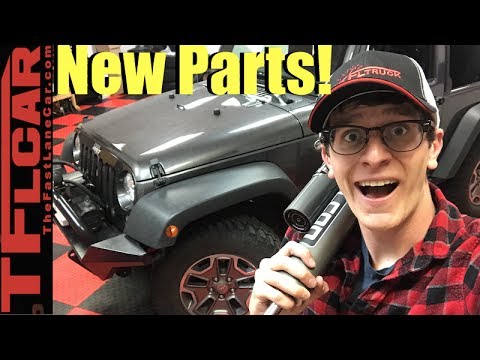TFL's Difflock Jeep Wrangler Gets New Off-Road Parts: Teraflex Falcon Shocks Unboxing