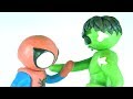 Spiderman Contre Hulk Video En Stop Motion Play Doh