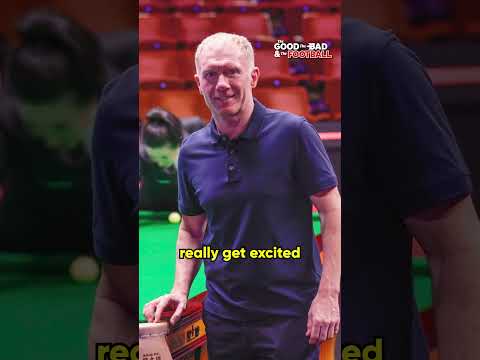 Paul Scholes meets Ronnie O'Sullivan 🎱