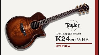 Taylor Guitars Builder's Edition K24ce Video Overview