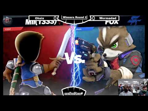 The Side Deck #74 -OhSix (Fox) VS Wormadad (mii Swordfighter) - SSBU Winners