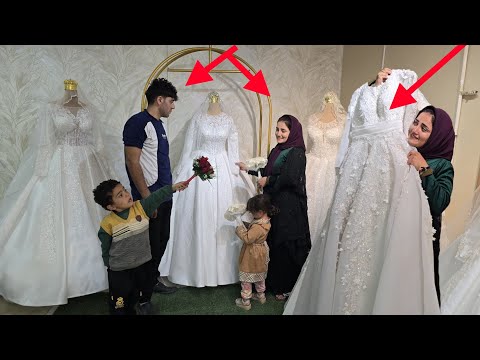 👰👗 When the wedding dress surprised everyone! Romantic walk and final choice💍🔥✨