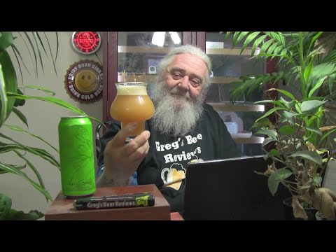 Beer Review # 4339 Tree House Brewing 2022 Very Green Double IPA