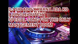 Download Lagu Dj Sio Ado X Karna Ada Ko Jungle Dutch MP3 dan Video MP4 Gratis