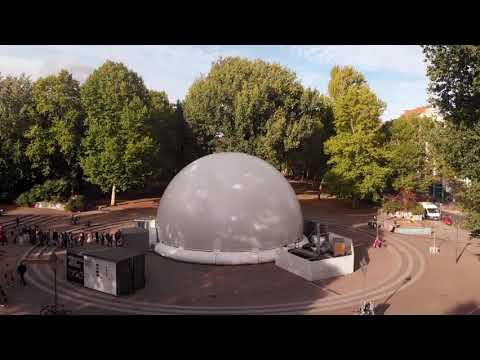 InfinityDome Drohnen Video Berlin Mariannenplatz - Projekt "The New Infinity" - Berliner Festspiele