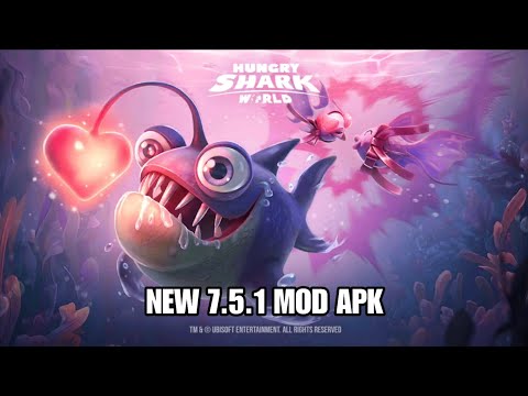 ALL 47 HUNGRY SHARK WORLD UNLOCKED - NEW SHARK COMING SOON UPDATE - HUNGRY SHARK WORLD MOD 7.5.1 APK