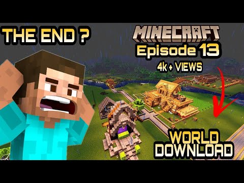 #13 | WORLD TOUR | MINECRAFT PE SURVIVAL SERIES 1.17 | WORLD DOWNLOAD LINK IS AVAILABLE |