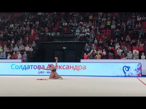 Alexandra Soldatova - Ribbon Nationals 2019 AA 17.10