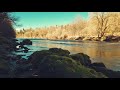 Soft music for relaxing, calm nature sound with piano music for stress relief, ambient focus music
