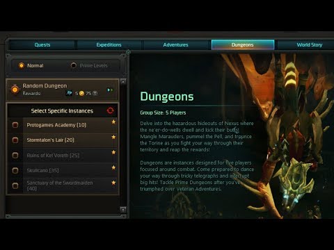 WildStar Leveling With Dungeons in 2017