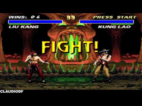 Mortal Kombat 3 LIU KANG - Very Hard (SNES) [Newbie/TAS]