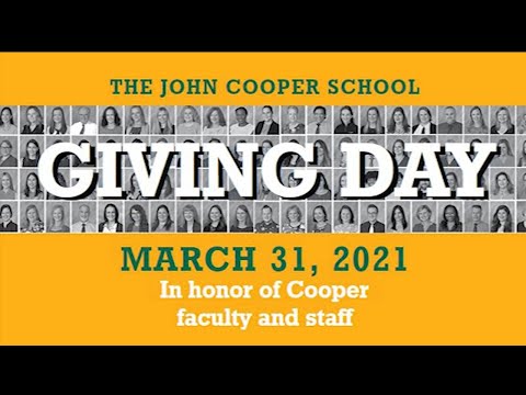 Giving Day | The John Cooper School