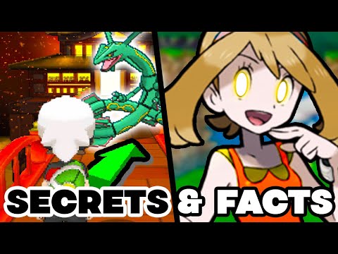99% OF PLAYERS NEED TO KNOW THESE SECRETS & FACTS about Pokemon Omega Ruby & Alpha Sapphire