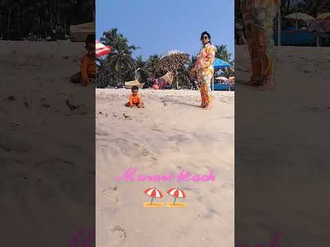 #mararibeach⛱️ #alappuzha #cutebeby #krishika❣️❣️🥰🥰💃