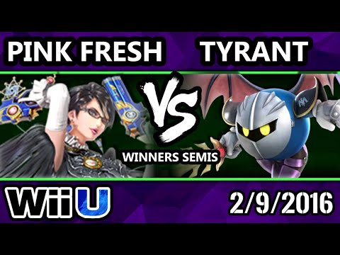 S@X 136 - NME Tyrant (Metaknight) Vs. DMG | Pink Fresh (Bayonetta) SSB4 Winners Semis