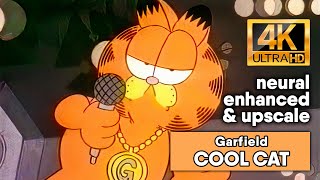[4K] Garfield - Cool Cat (2160p neural restoration &amp; upscale)