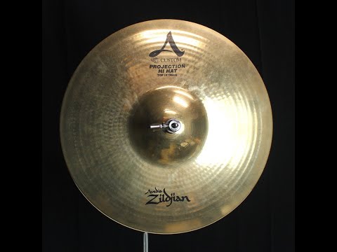 Used Zildjian 14" A Custom Projection Hi Hats - 1086g/1405g