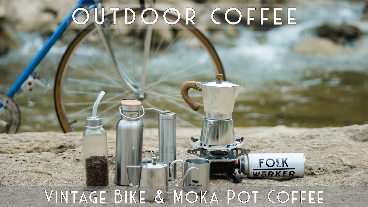 ปั่นจักรยานผจญภัยในป่า ชงกาแฟ Moka Pot