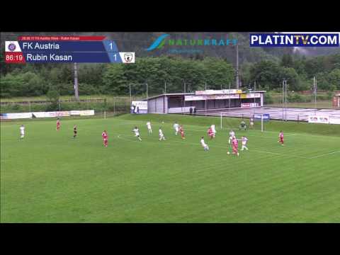 28.06.17 FK Austria Wien - Rubin Kasan - Highlight  (2. HZ / 86:24) am 28.06.2017 19:42
