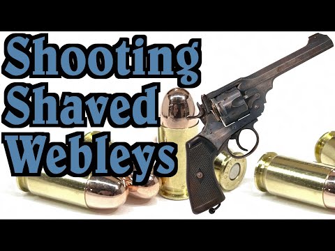 Shooting Shaved Webley Revolvers (w/ Steinel Ammo)