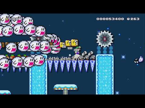 Galaxy Run (keep running) by MadIceK1ng - Super Mario Maker 2 - No Commentary 1bv