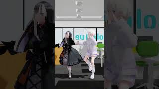 【ReGLOSS】儒烏風亭らでん＆轟はじめ  トンツカタンタン／クレイジーウォウウォ!! #shorts #mmd #ホロライブ  #regloss