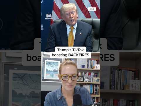 Trump’s TikTok boasting BACKFIRES