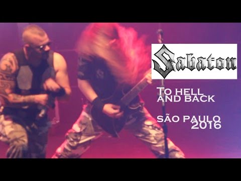 Sabaton in São Paulo 2016 - To Hell and Back