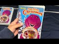 Comparison Video 25 Barney S Night Before Christmas 1999 VHS 2000 VHS 2003 VHS 2008 DVD