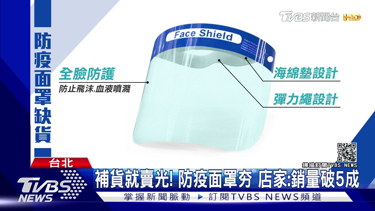 補貨就賣光!防疫面罩夯 店家:銷量破5成