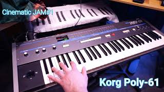 Video thumbnail for Cinematic Synthesizer - Korg Poly 61 (1982) "Drift" by LFOstore