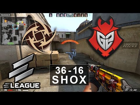 shox POV 36-16  vs. NiP (ELEAGUE Season 1)