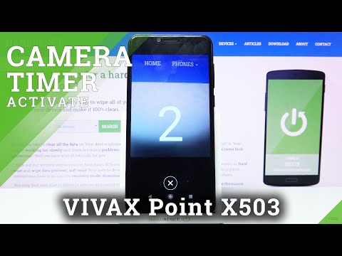 How to Use Camera Timer in VIVAX Point X503 – Set Up Camera Timer