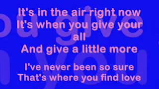 That&#39;s Where You Find Love (Lyrics) - Westlife