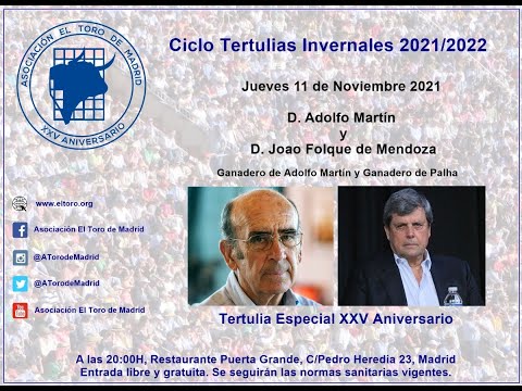 SORTEO | Corrida de toros 2 octubre, Adolfo Martín